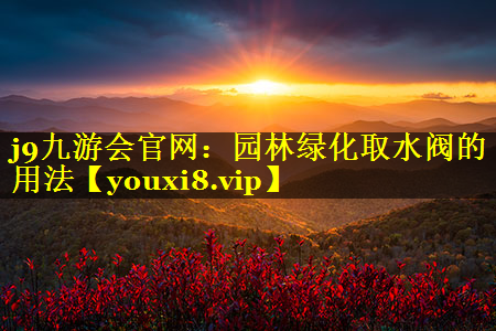 园林绿化取水阀的用法