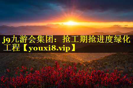 抢工期抢进度绿化工程