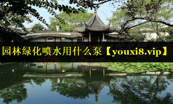 园林绿化喷水用什么泵